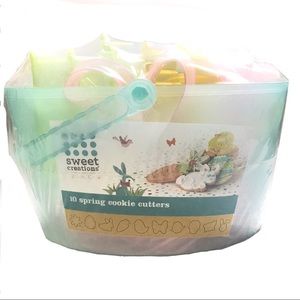 🌈10 Spring Cookie Cutters w/ Basket - Good Cook